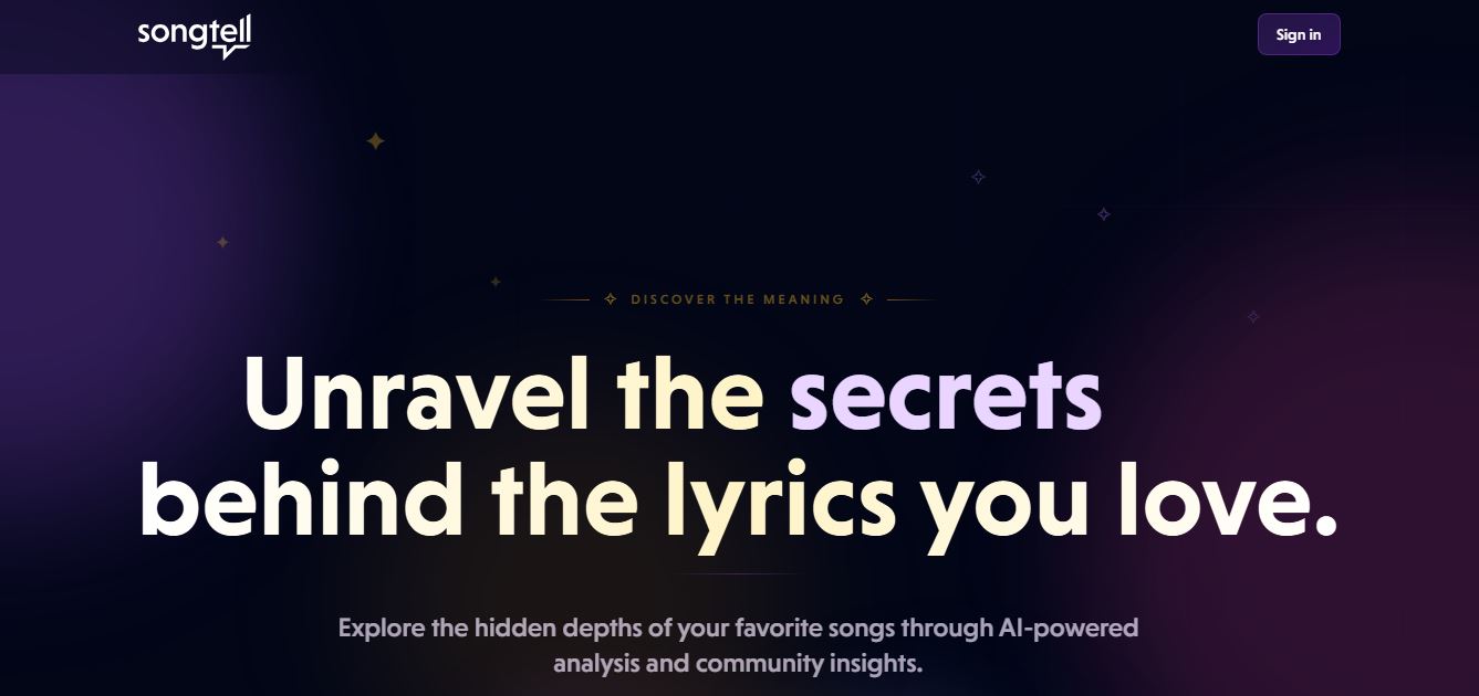 Songtell preview