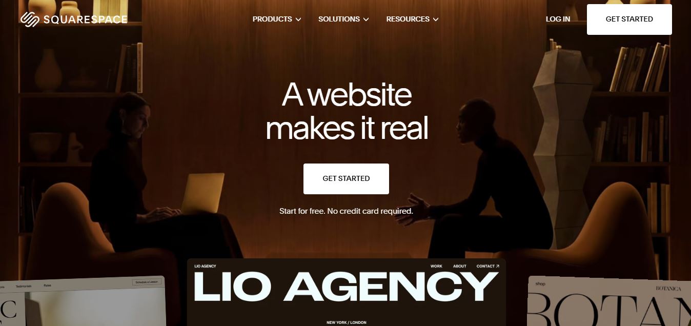 Squarespace preview