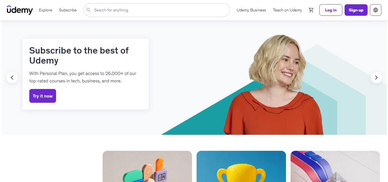 Udemy preview