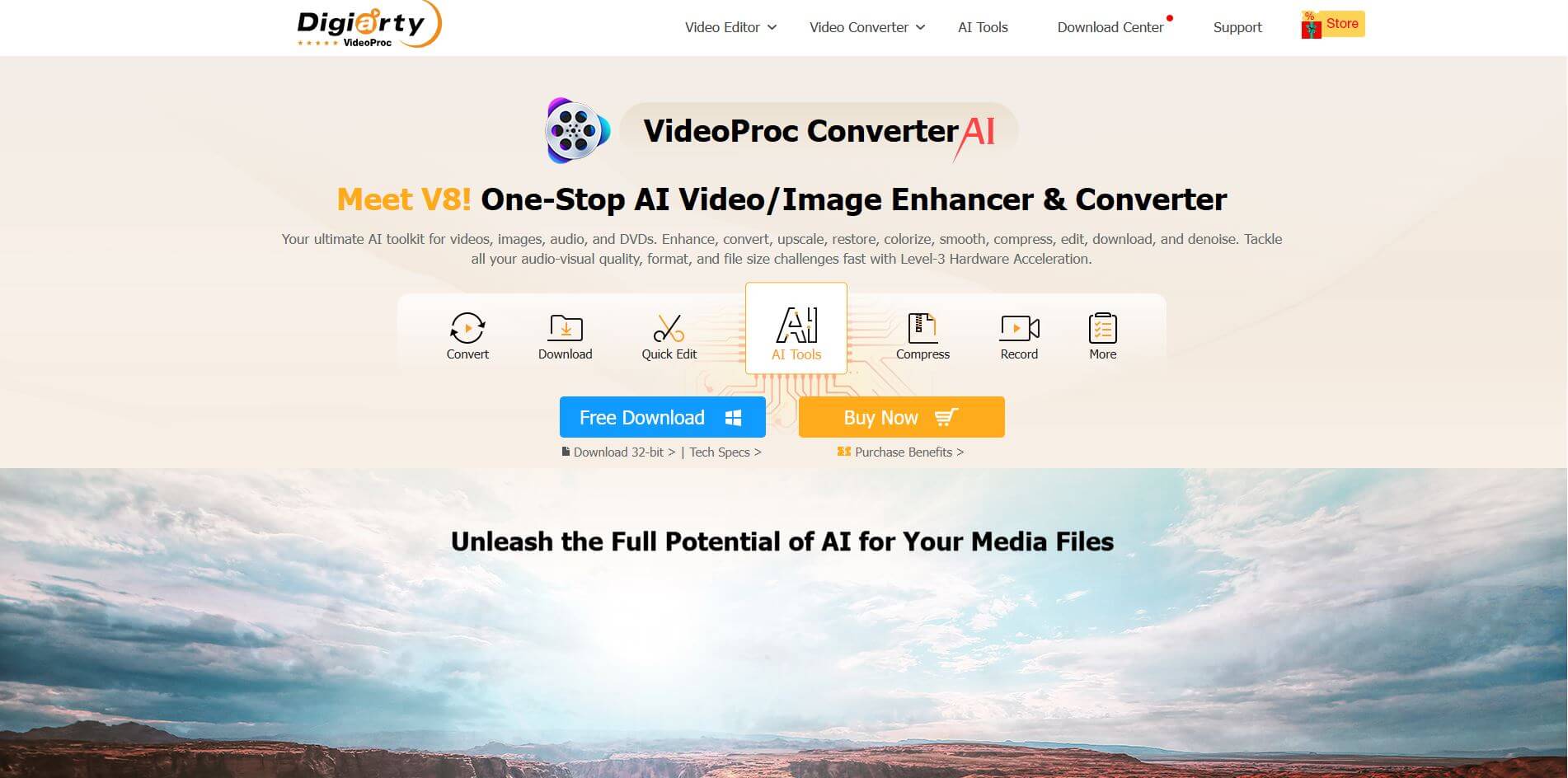 VideoProc Converter AI Preview