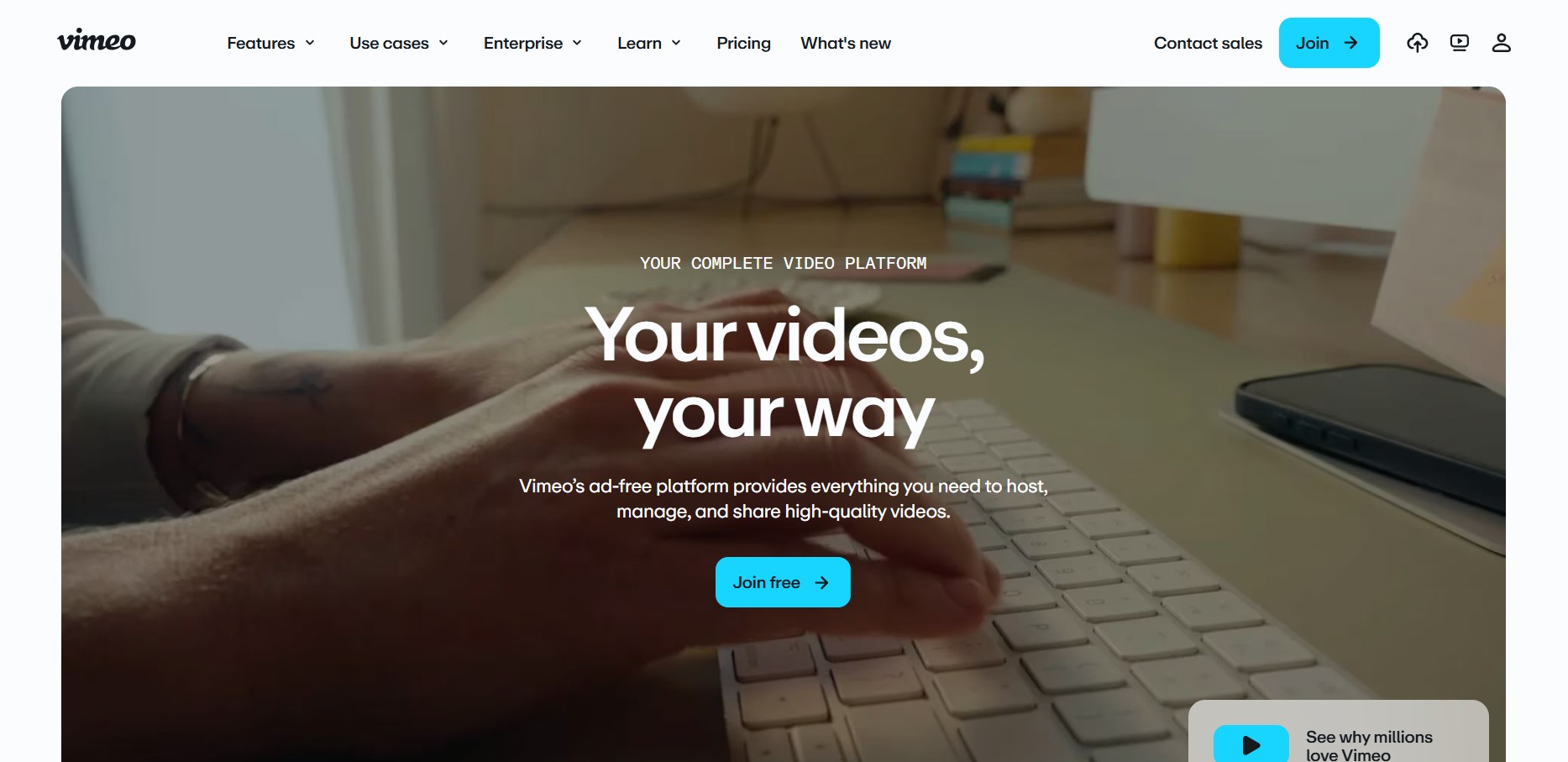 Vimeo preview