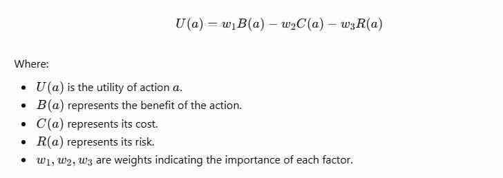 utility based agent